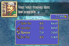 Armurerie chapitre 13