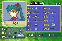 Lyn stats